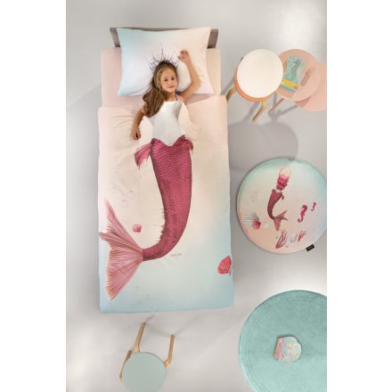 Mermaid hableány pamut ágynemű